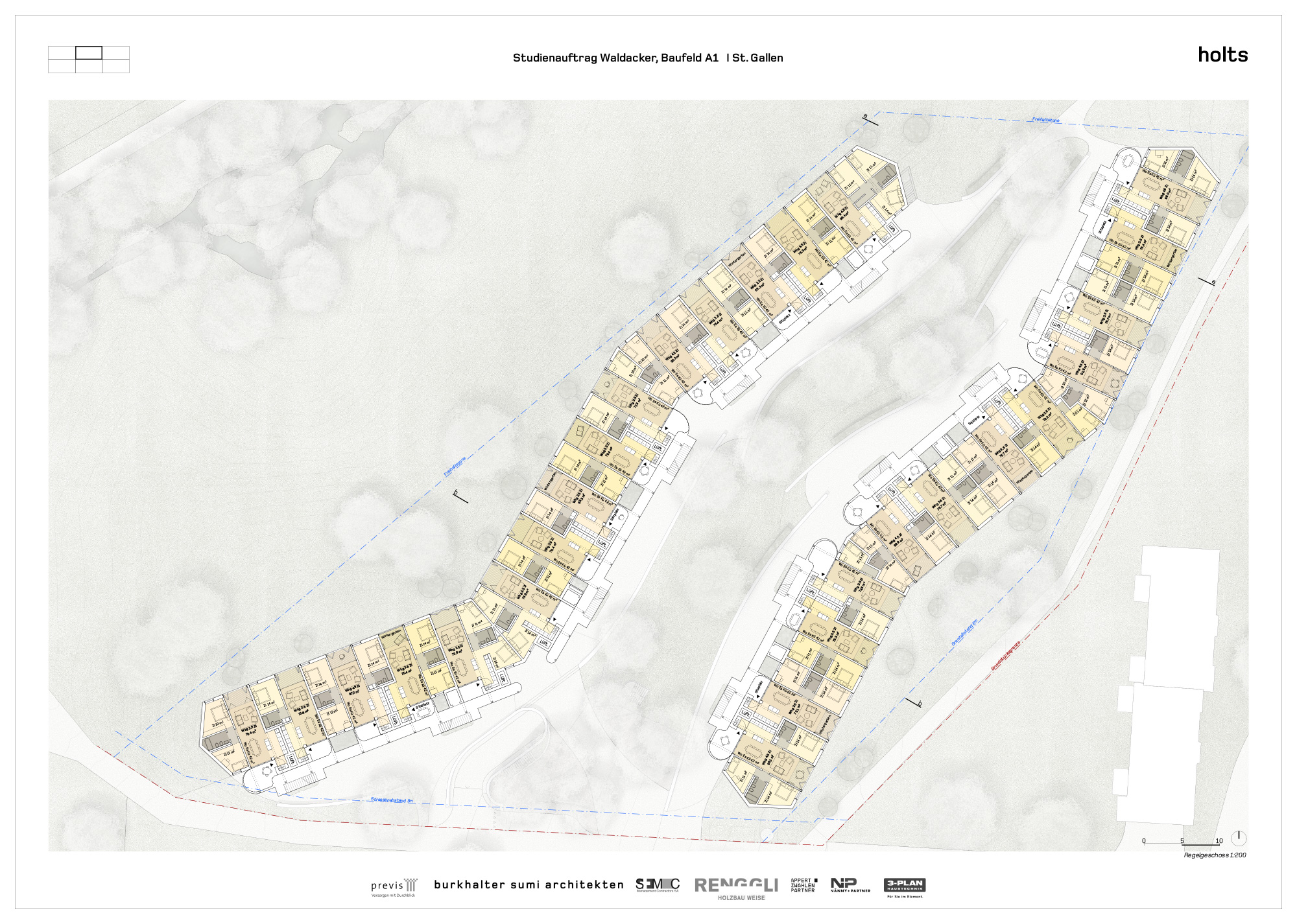 Burkhalter Sumi Waldacker Housing St Gallen A F A S I A