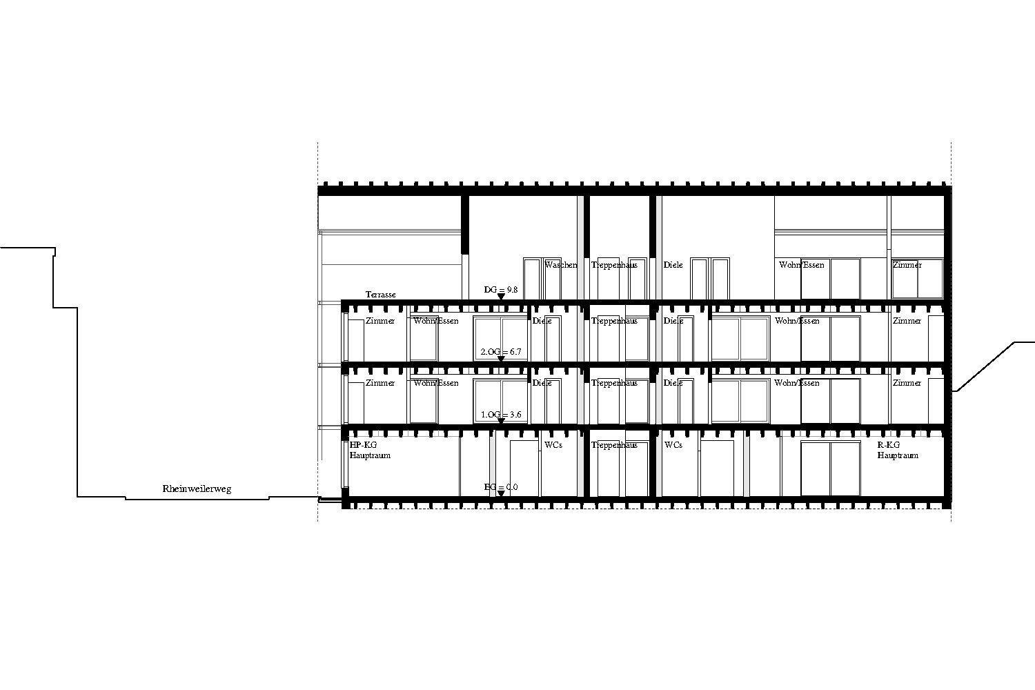 Buchner Bründler model project Schliengerweg Netto Null 2040 Basel