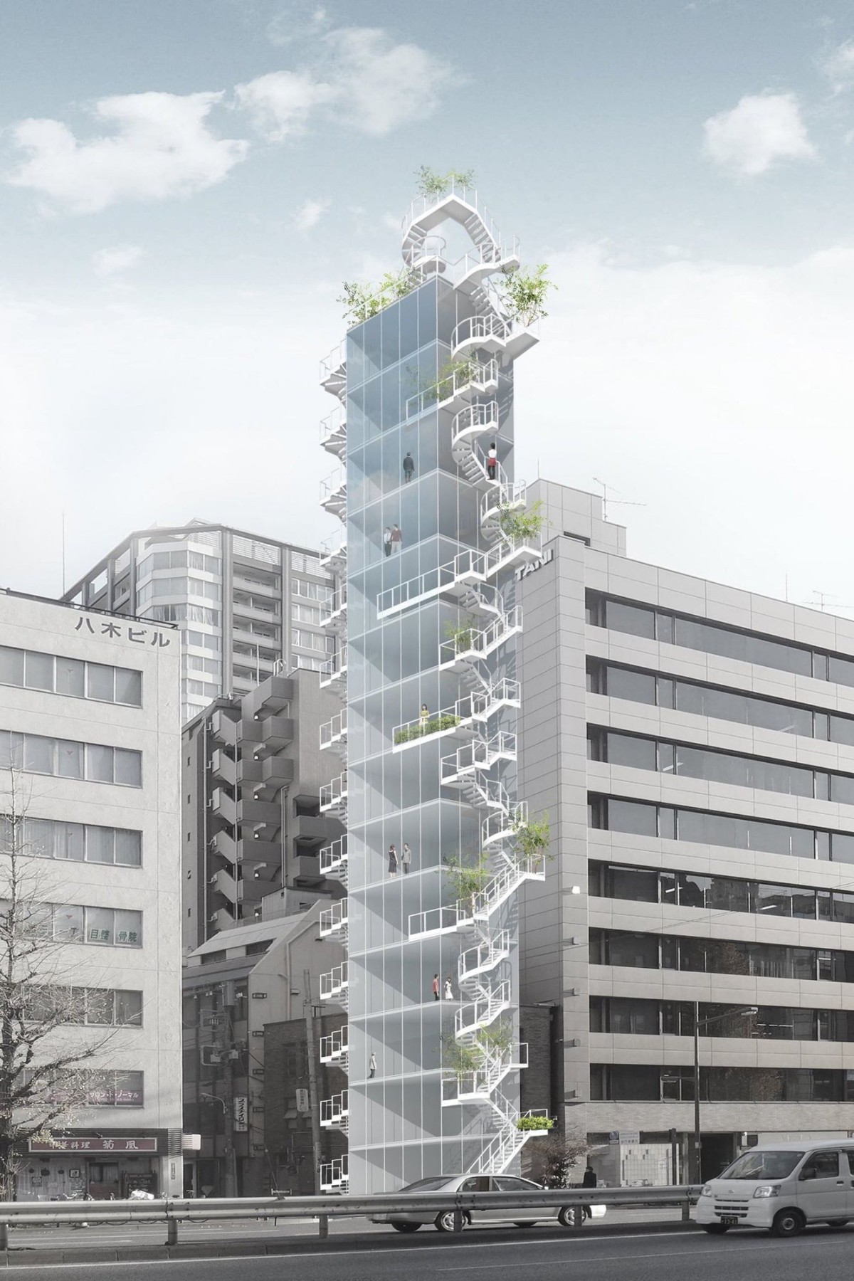 sou fujimoto . Ginza Building . Tokyo afasia (3)