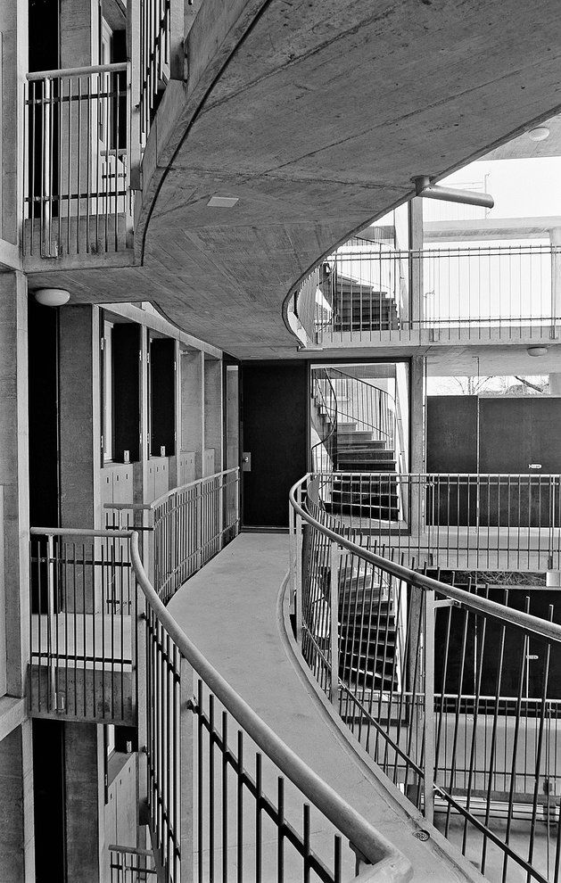 Herzog & de Meuron . Apartment and Office Building Schwitter . Basel ...