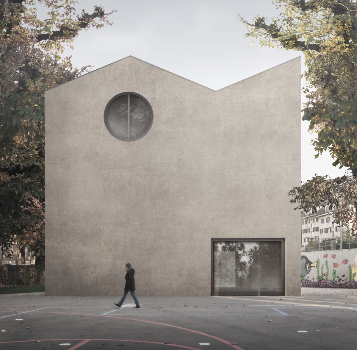 WALDRAP . Pestalozzi primary school . Bern (1)