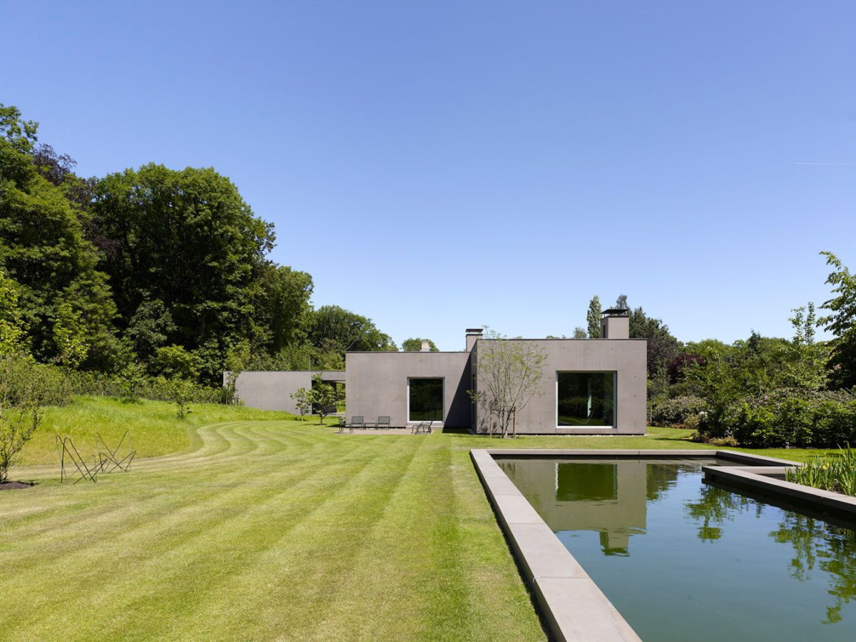 David Chipperfield . House in Deurle .  Sint-Martens-Latem (1)