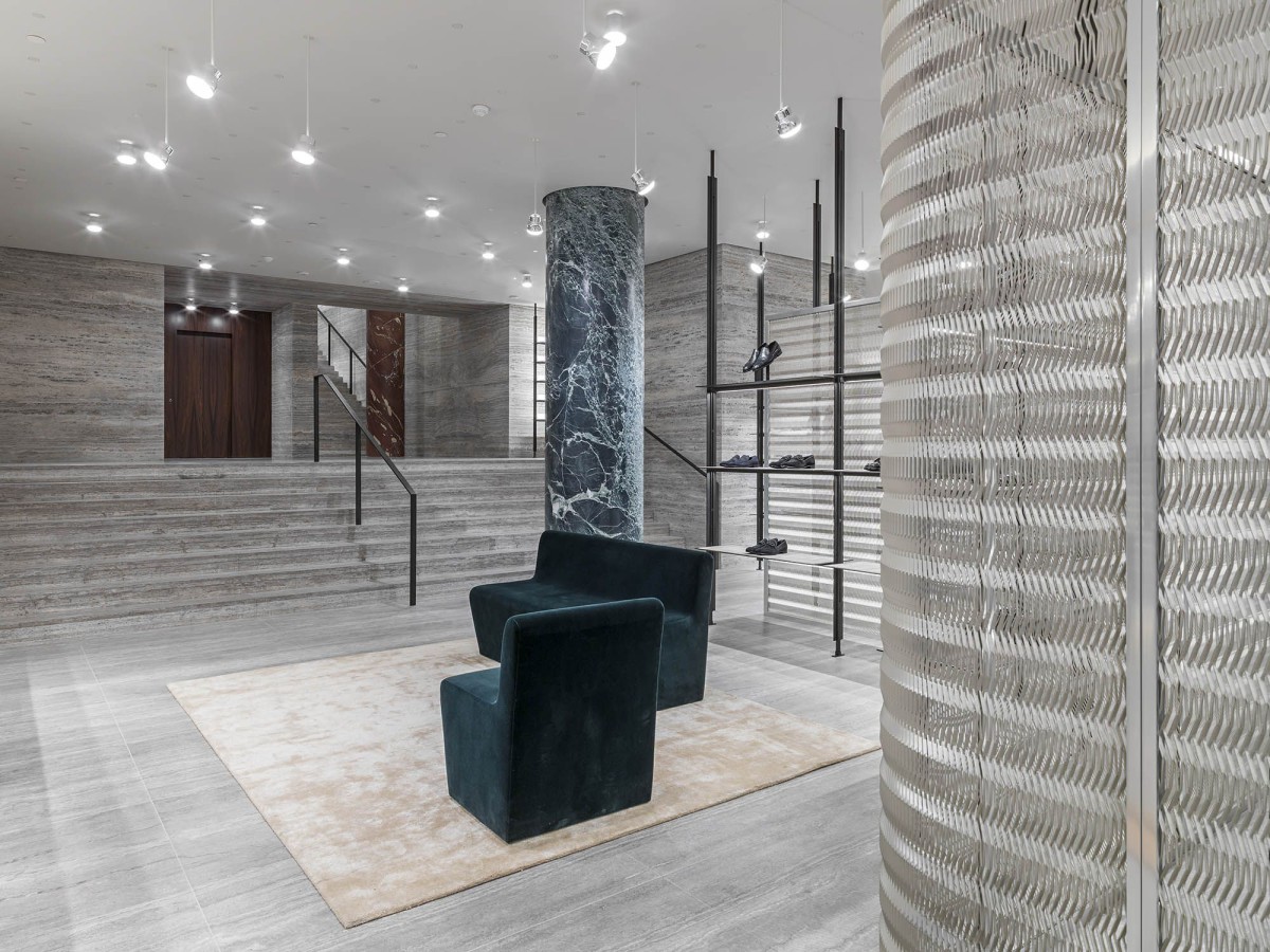 Brioni boutique, rue Saint Honore, Paris