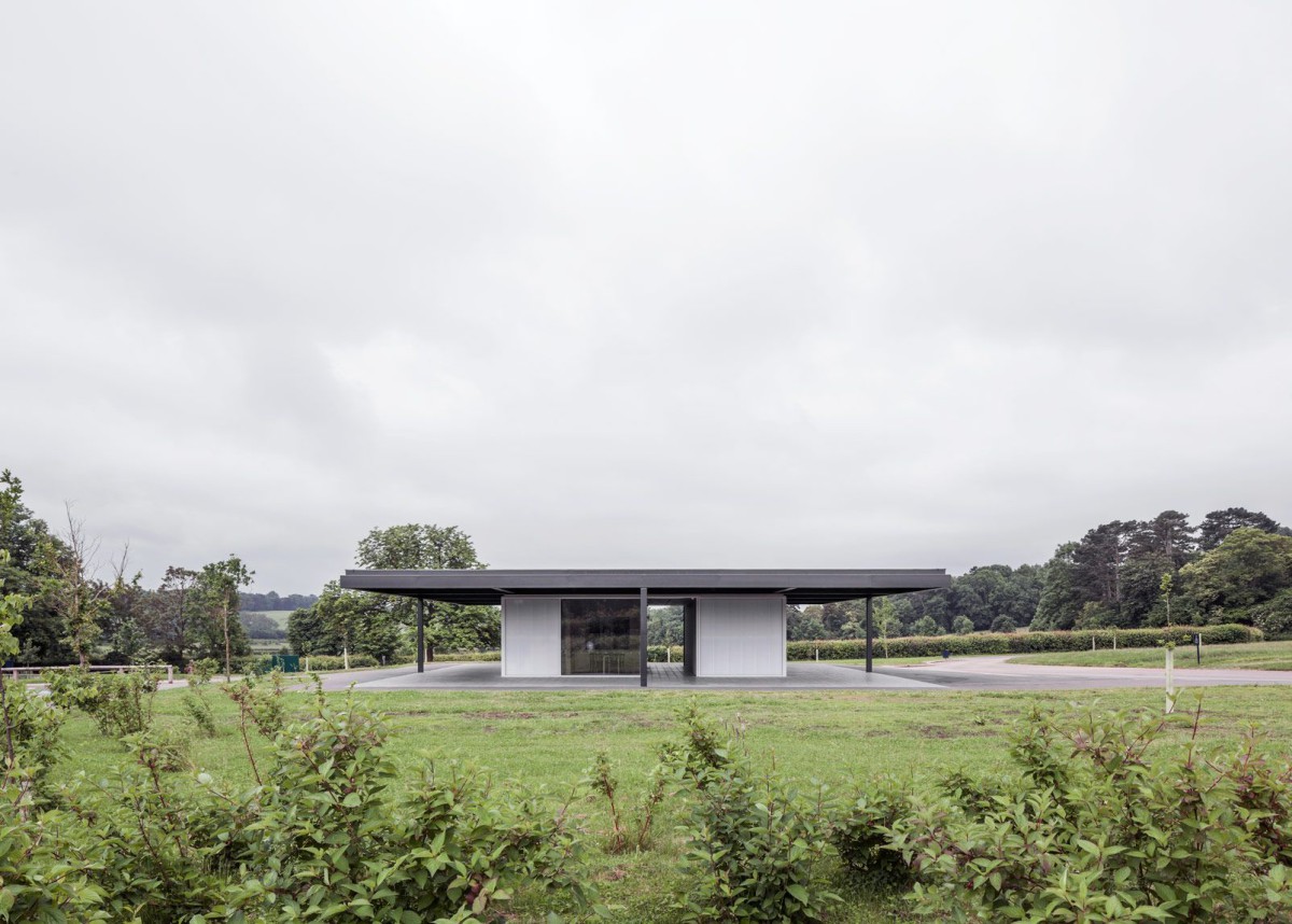 Carmody Groarke . Waddesdon Manor Pavilion . Buckinghamshire  (1)