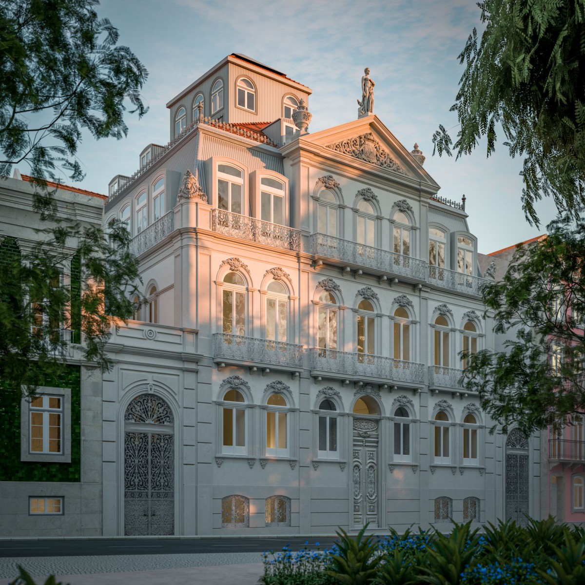 Souto de Moura . Palácio Faria . Lisbon (1)