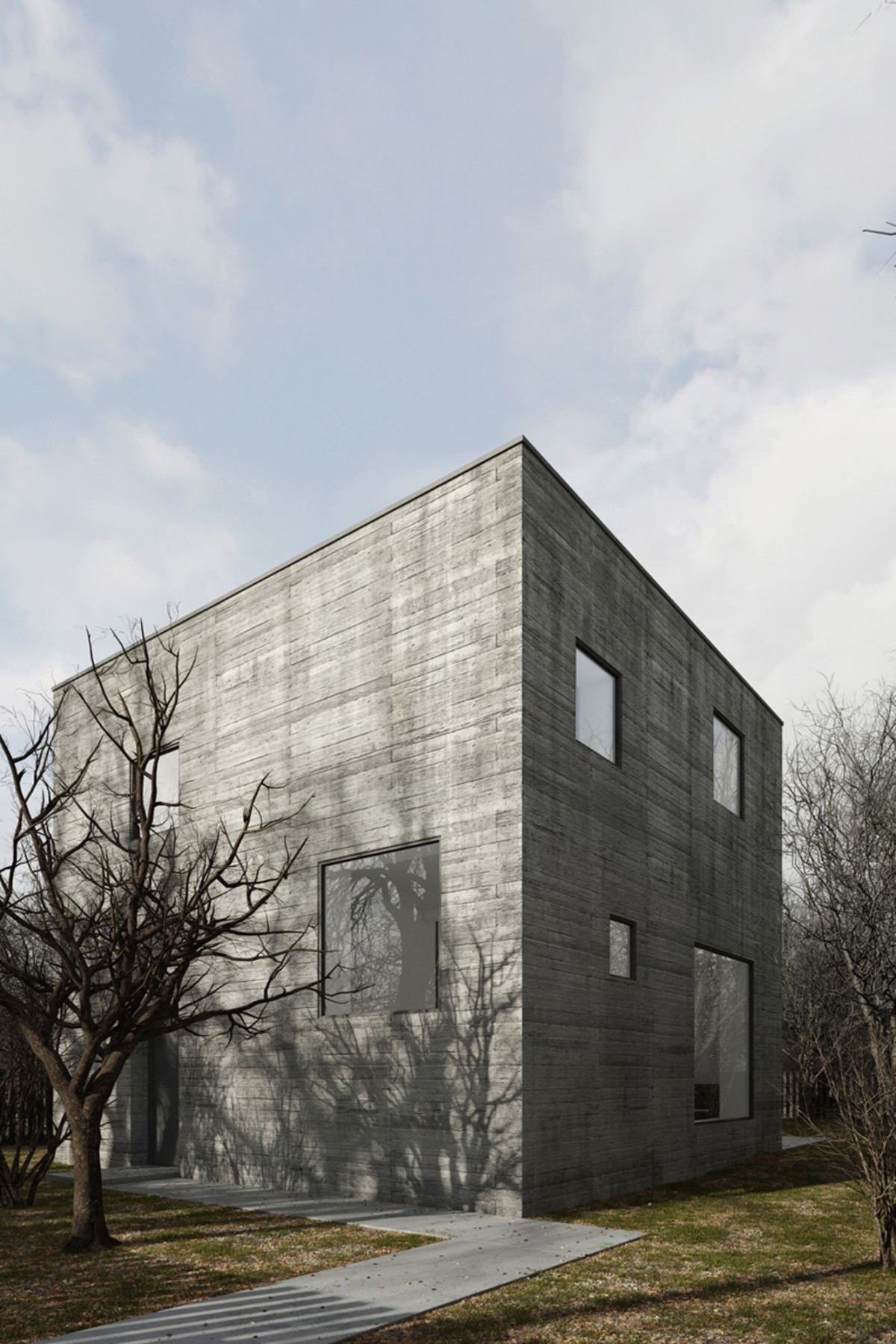 TEŻ . the concrete cube house . Kozieglowy (1)