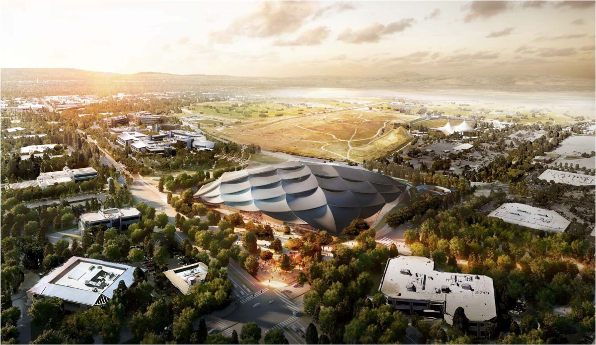 BIG . Heatherwick . Mountain View campus . california (1)