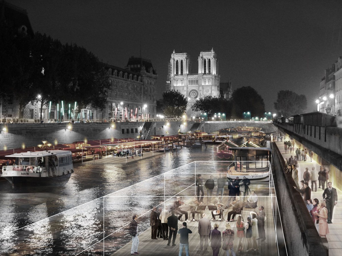 DOMINIQUE PERRAULT . Mission Île de la Cité – Le Coeur du Coeur . Paris (1)