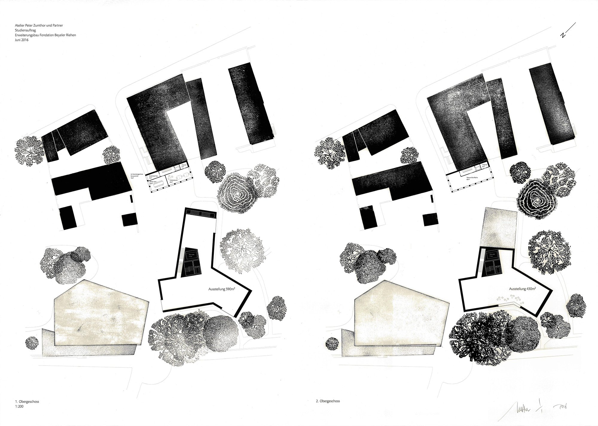 dibujos de peter zumthor