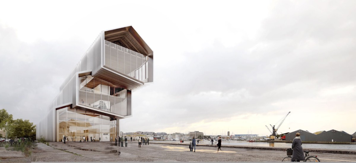 Kengo Kuma . new maritime history museum . Saint-Malo  (1)