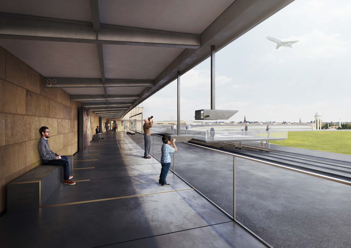 Nieto Sobejano . Tempelhof airport building roof renovation. Berlin (1)