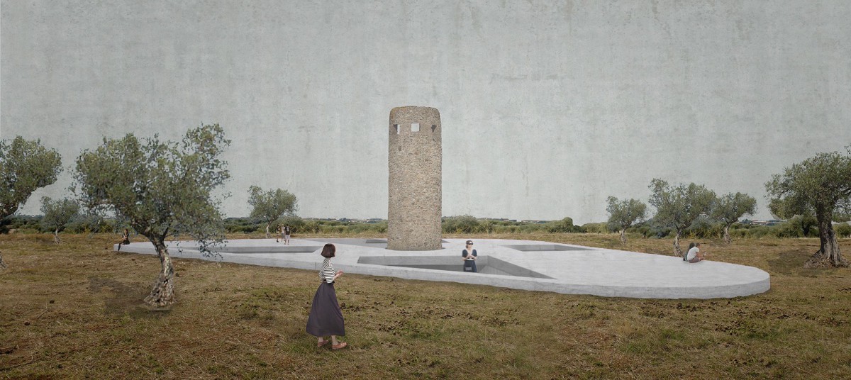 Emmanuel Laux . Plinth & Tower . Moura (1)