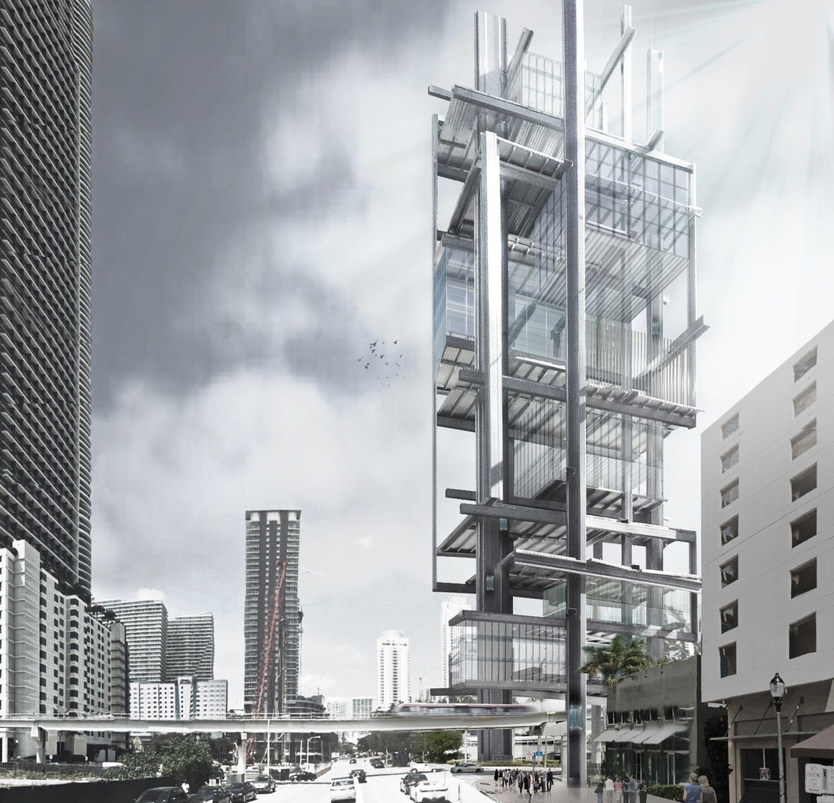 Ensamble Studio . Big Bang Towers . Miami  (1)