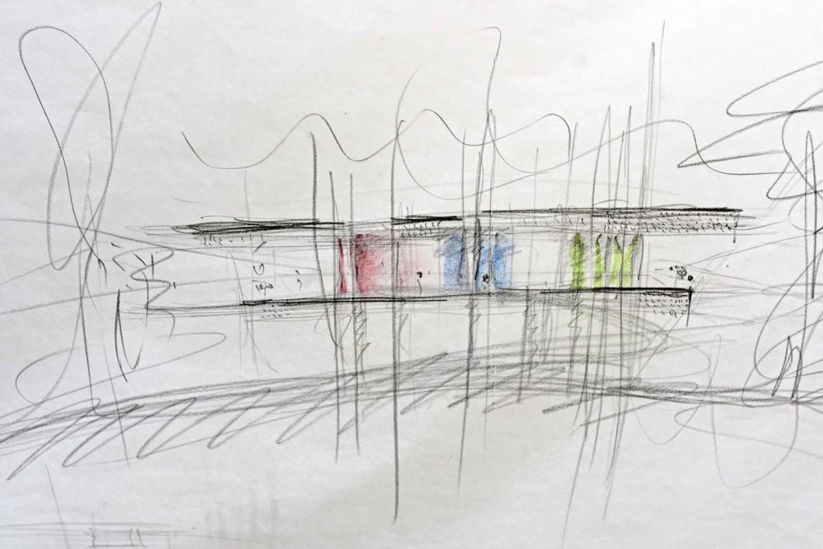 dibujos de peter zumthor