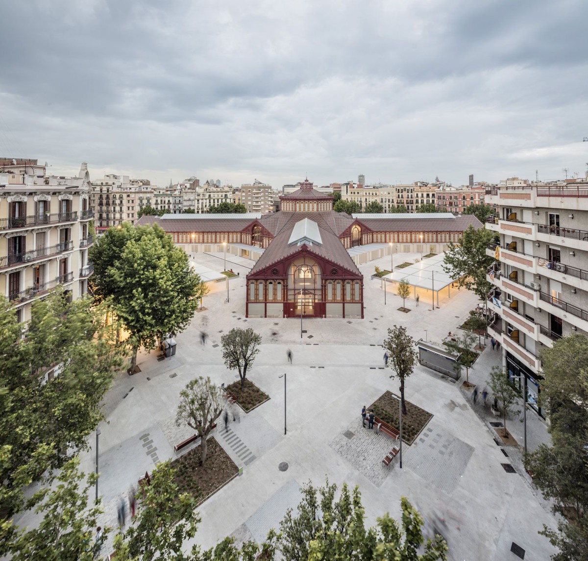 Ravetllat Ribas . Rehabilitación del Mercat de Sant Antoni . Barcelona (1)