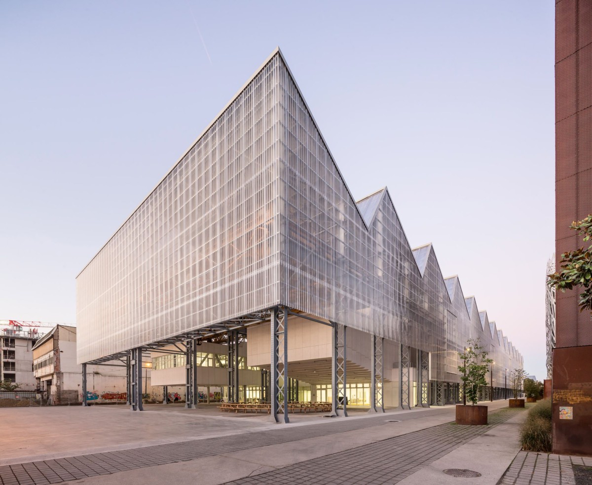 Franklin Azzi . ALSTOM WAREHOUSES  HIGHER SCHOOL OF FINE ARTS . Nantes  (1)