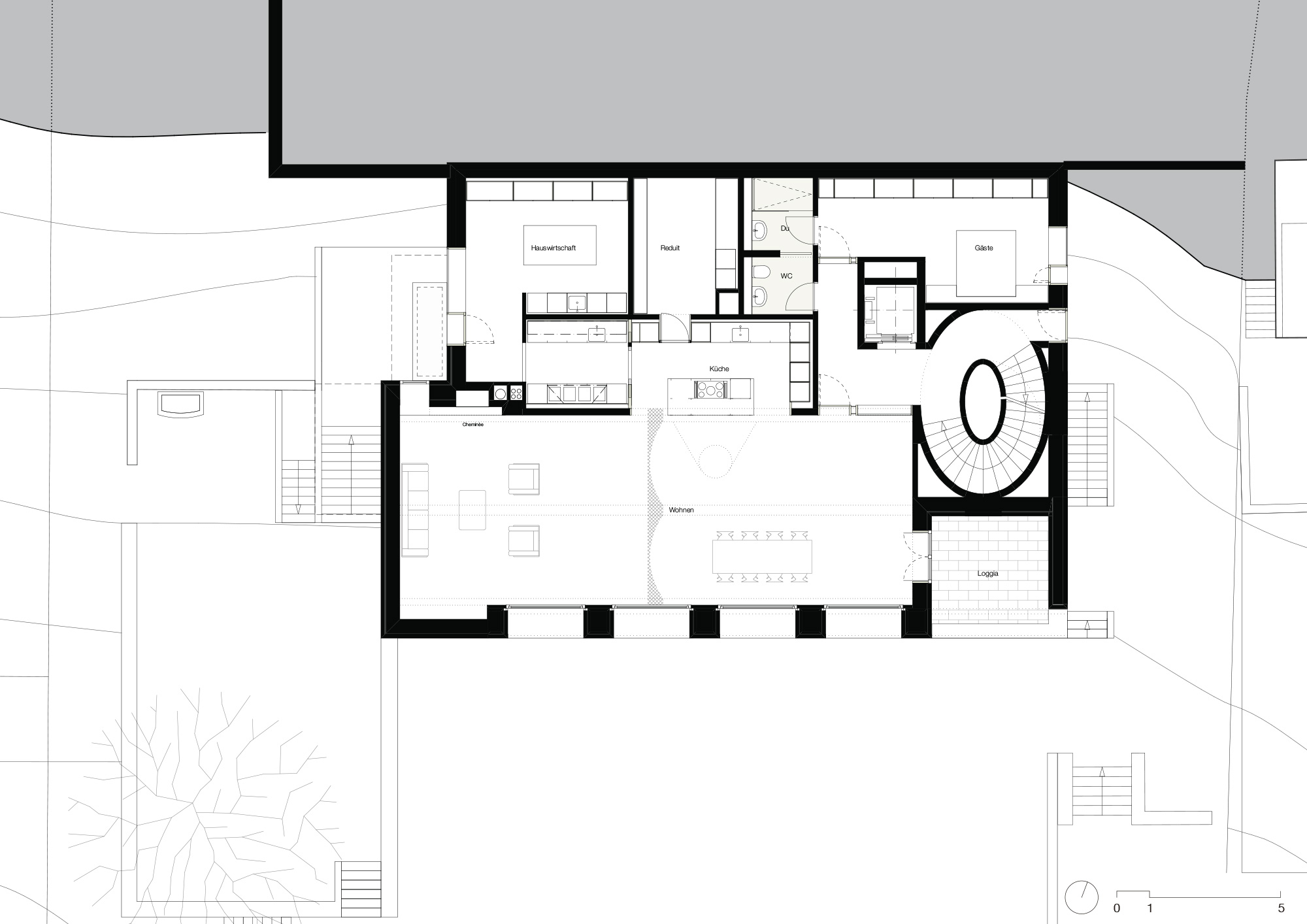 Burkard Meyer . Single-family house . Baden (9) – a f a s i a