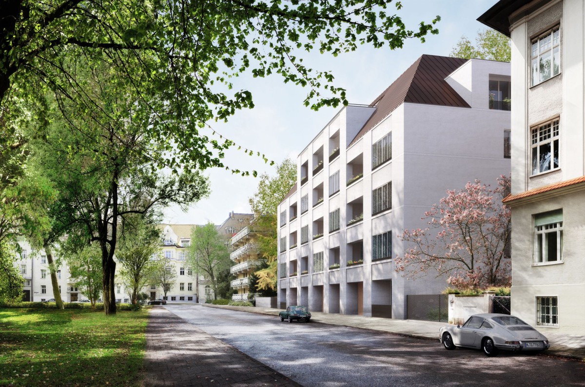 A re-interpretation of the Munich „Stadtpalais“: new residential building by David Chipperfield