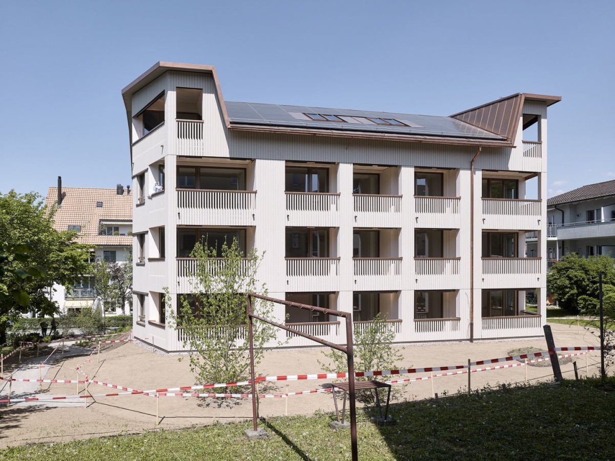 ERP Architekten . Gorwiden housing . Zurich  (1)