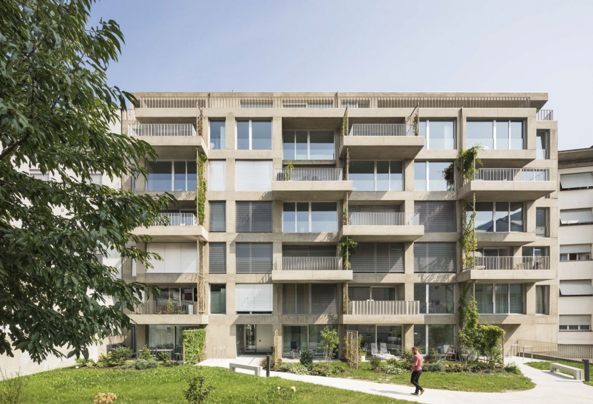 Meyer Architecture  . Dixence apartment building . Sion  (1)