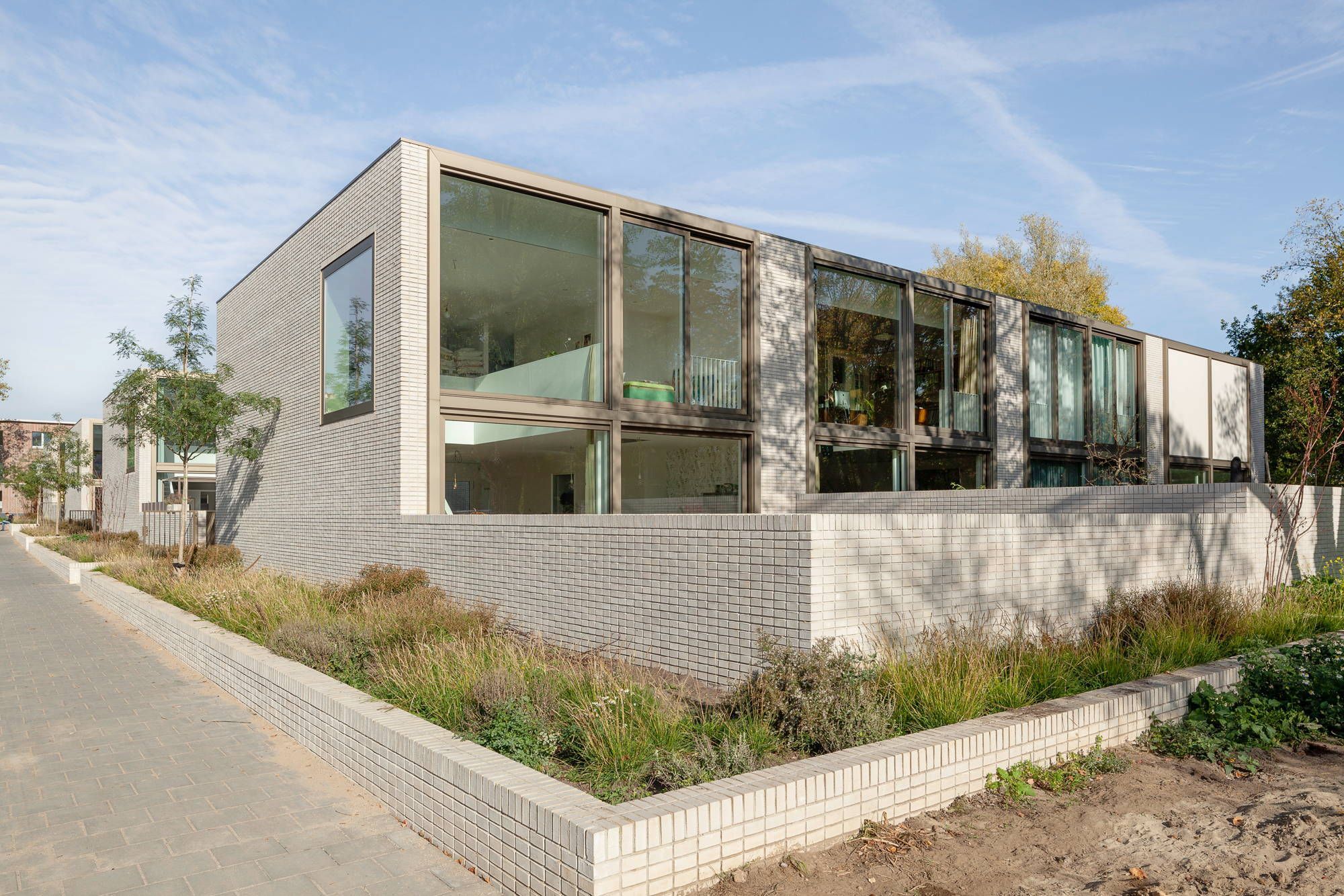 Частный дом в Берлине. Kempe Thill HIPHOUSE. Terraced House. Atelier Kempe Thill.