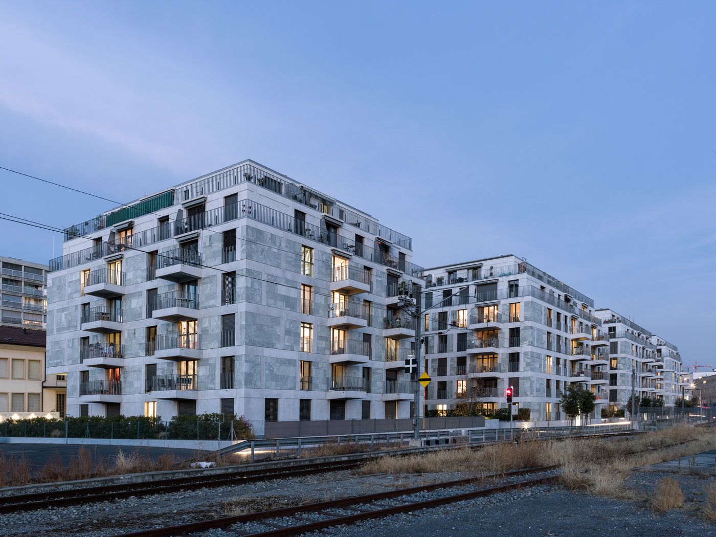 Bakker & Blanc . Sébeillon Housing . Lausanne afasia (1) – a f a s i a