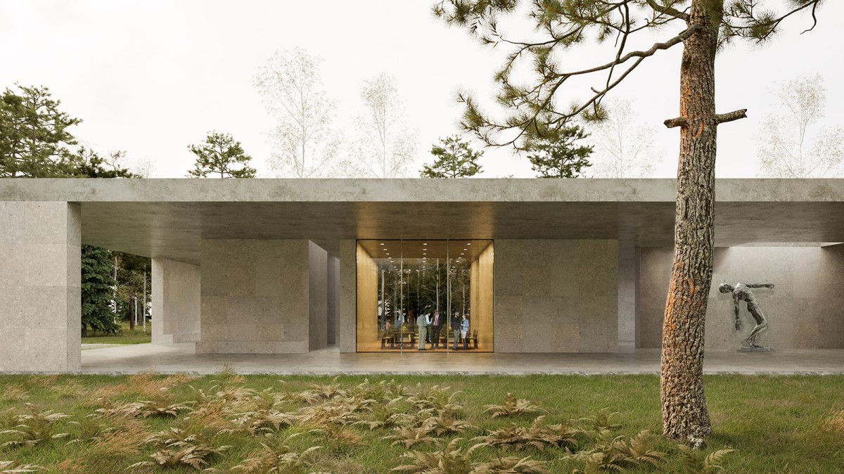 KAAN Architecten . new multifunctional pavilion .  Loenen afasia (1)