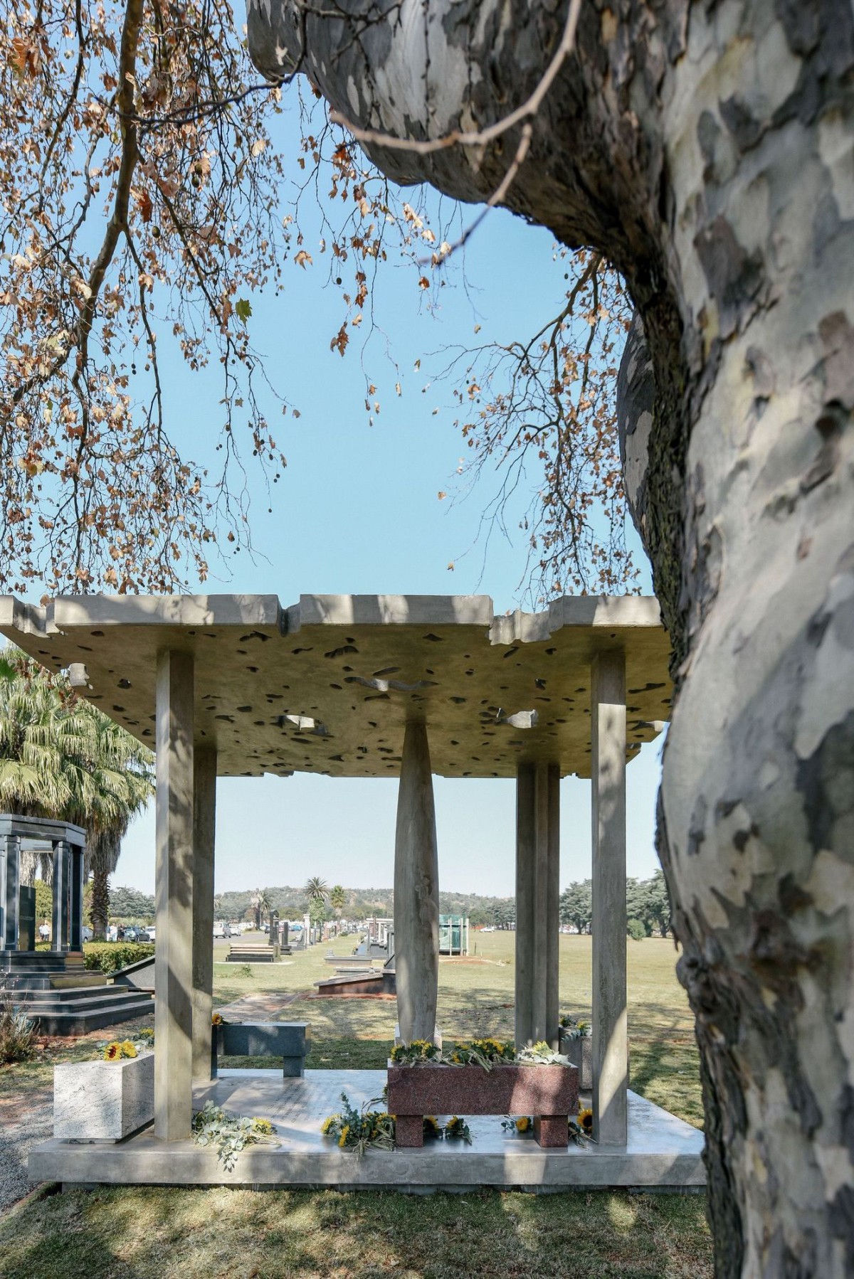 David Adjaye . Hugh Ramapolo Masekela memorial pavilion  afasia (1)