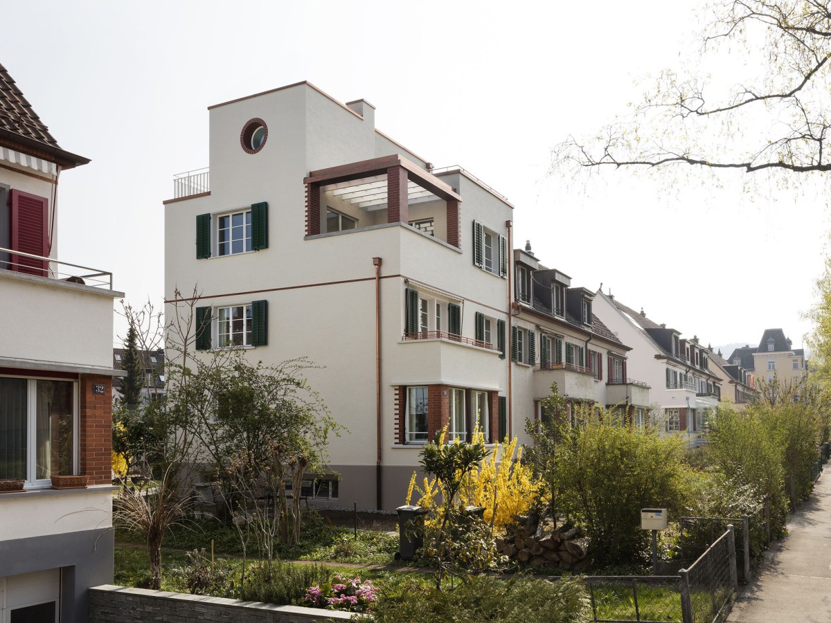 Singer Baenziger . Unterstrass housing . Zurich afasia (1)