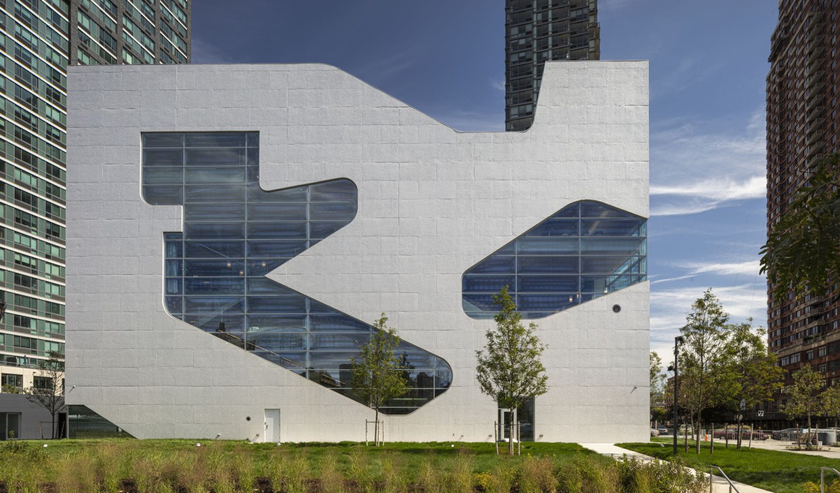 Steven Holl . Hunters Point Library . New York afasia (1)