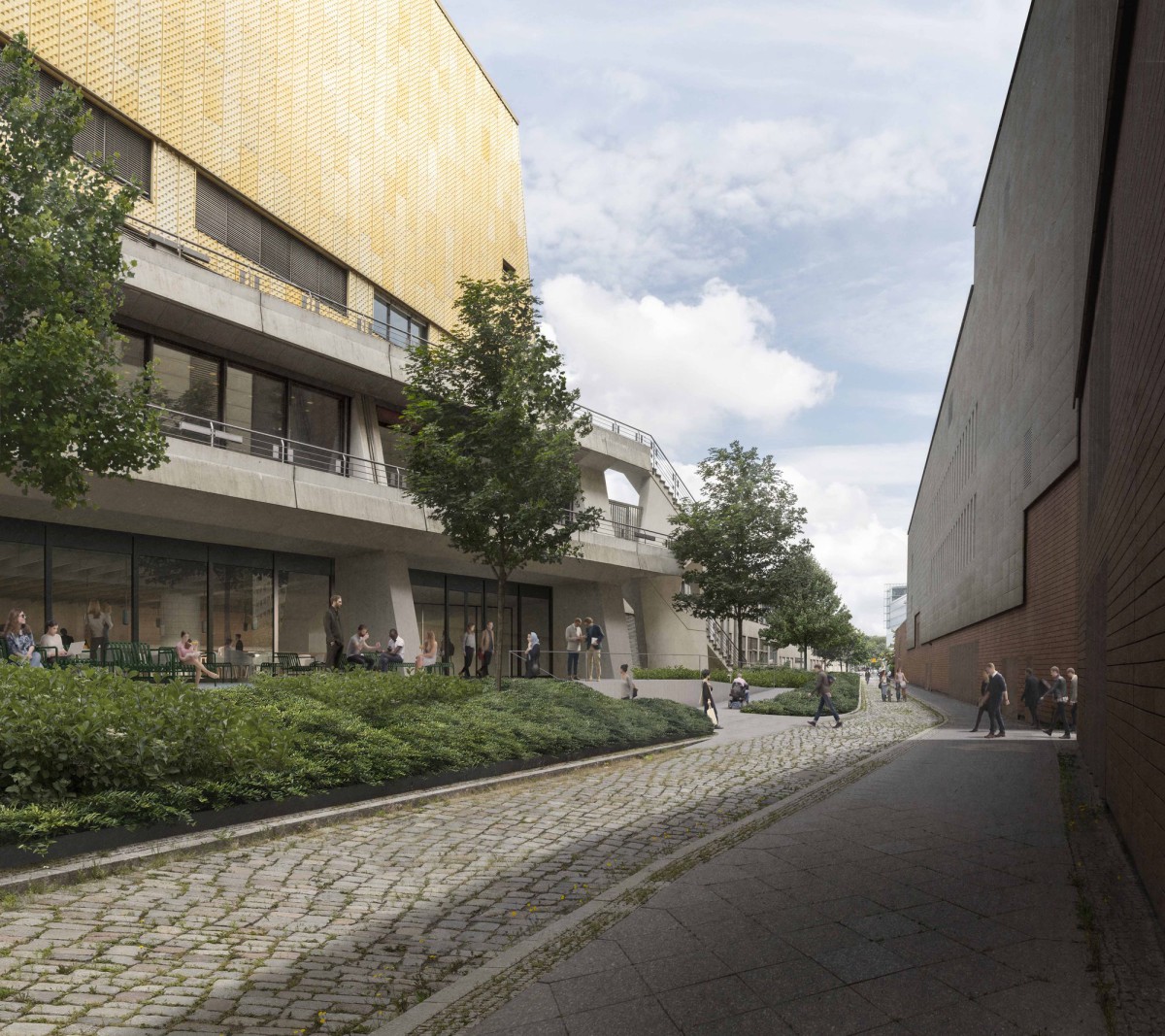 afasia David Chipperfield . Staatsbibliothek refurbishment . Berlin (1)