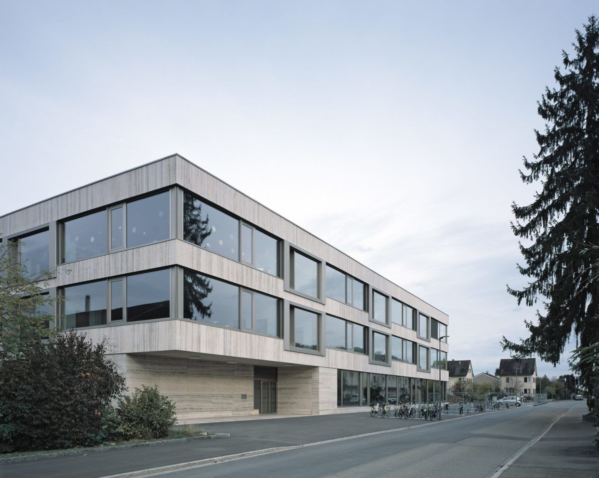 Nord Architekten . Gründen school .  Muttenz afasia (1)