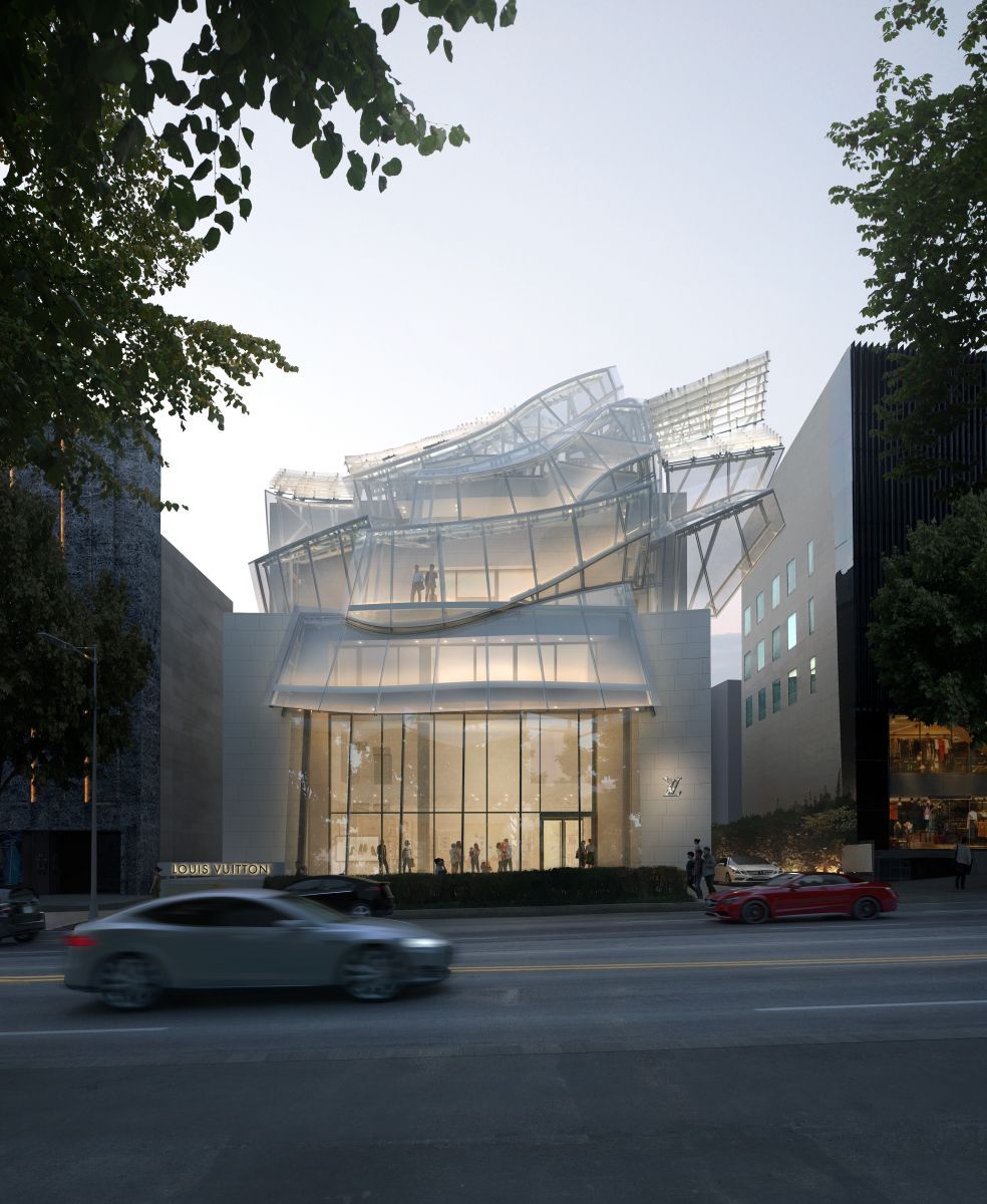 Frank Gehry. Louis Vuitton Maison . Seoul afasia (17) | a f a s i a