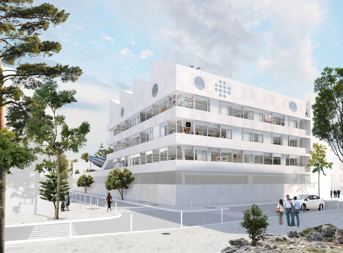 NP2F . CONSTRUCTION OF A HIGH SCHOOL . Marseille afasia (1)