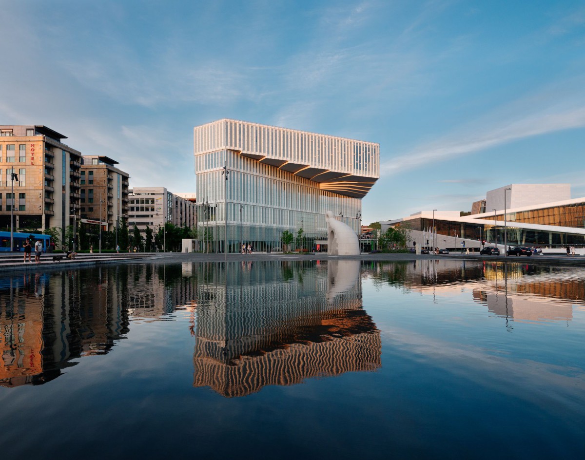 Atelier Oslo . Lund Hagem . Diechman Bjørvika Library . Oslo afasia (1)