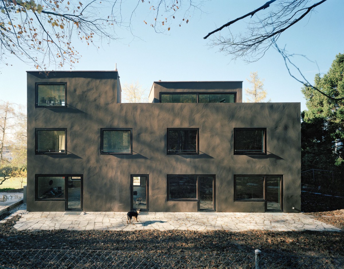 afasia Morger & Degelo . Three-family house in der Hub . Zurich (1)