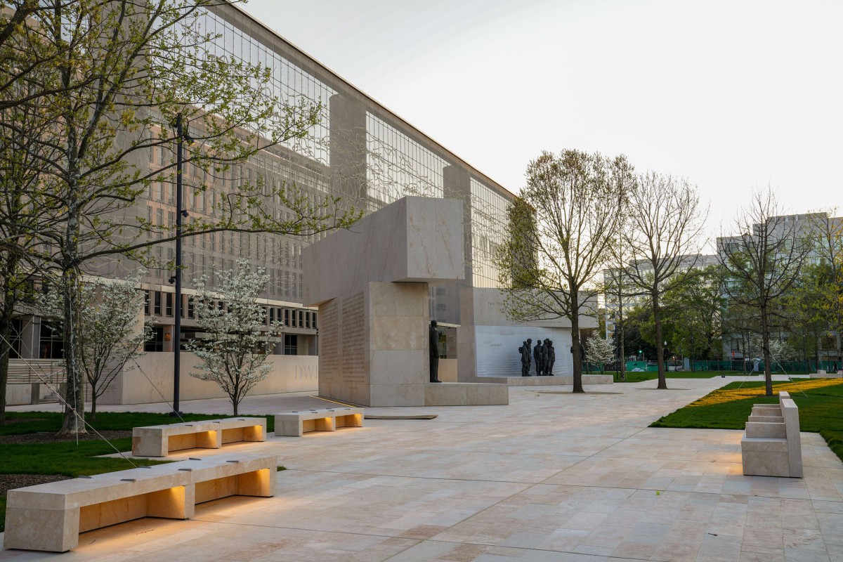 Frank Gehry . Dwight D. Eisenhower Memorial . Washington afasia (1)