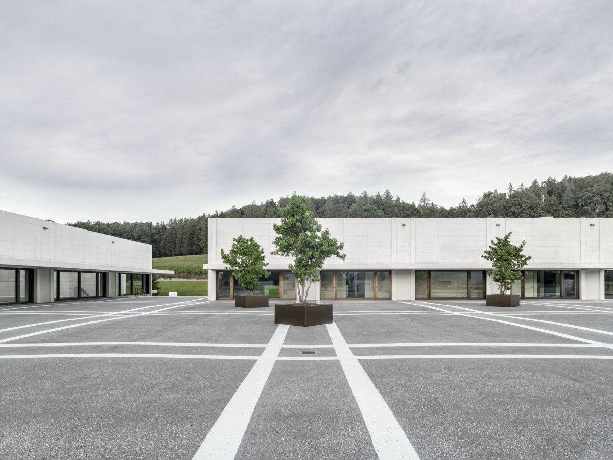 Rolf Mühlethaler . Swimming center and sports hall . Sursee afasia (1)