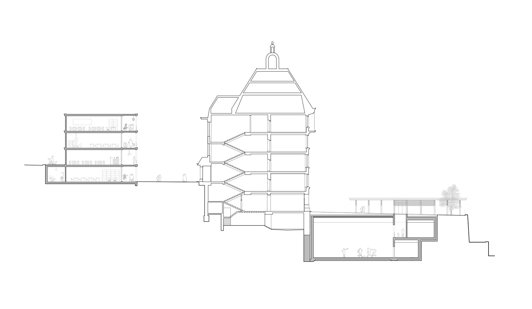 Stoa architects . Collège des Parcs . Neuchâtel Nightnurse Images ...