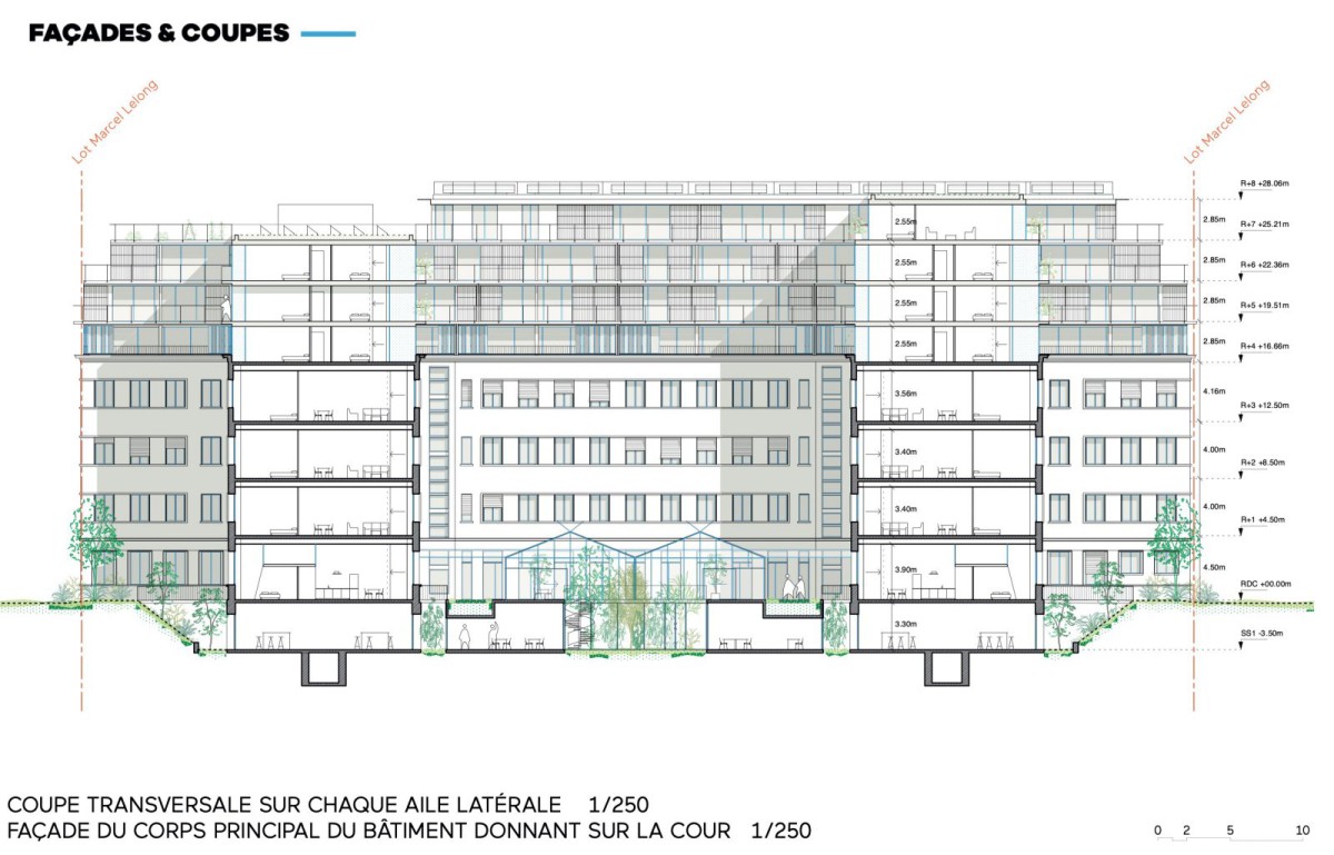 Lacaton Vassal . Redelsperger . saint-vincent-de-paul Lelong block ...