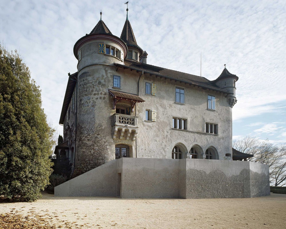 Diener & Diener . Castle St. Andreas Renovation and new terrace . Cham Christian Richters afasia (1)