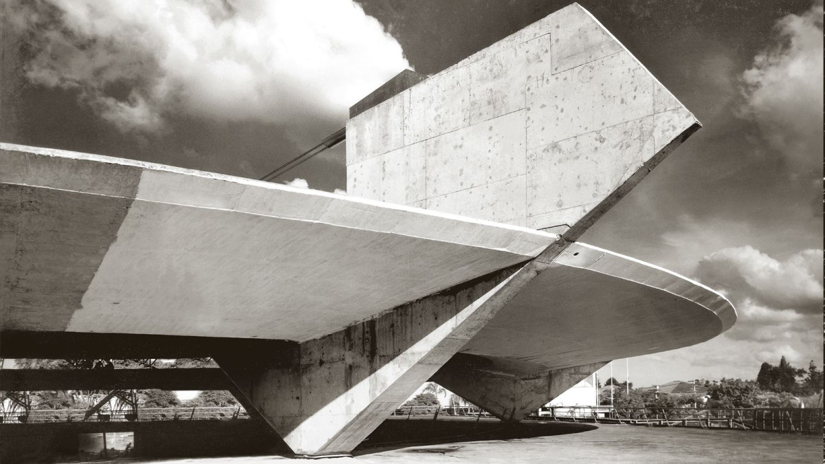 Mendes da Rocha . Paulistano Athletic Club Gymnasium . São Paulo​ afasia (1)