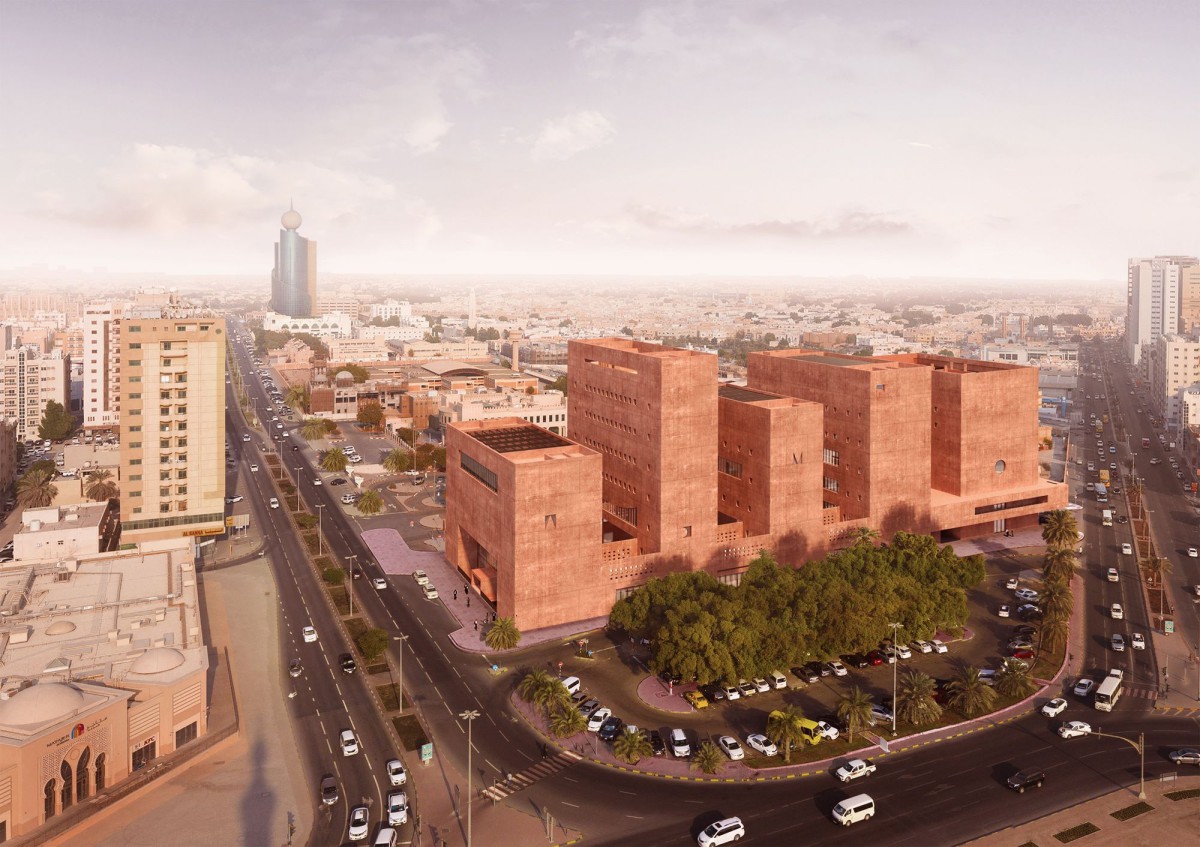 David Adjaye . Africa Institute . Sharjah afasia (1)