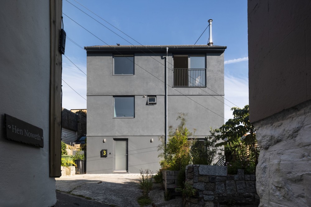 House in Newlyn, Cornwall. Dow Jones Architects