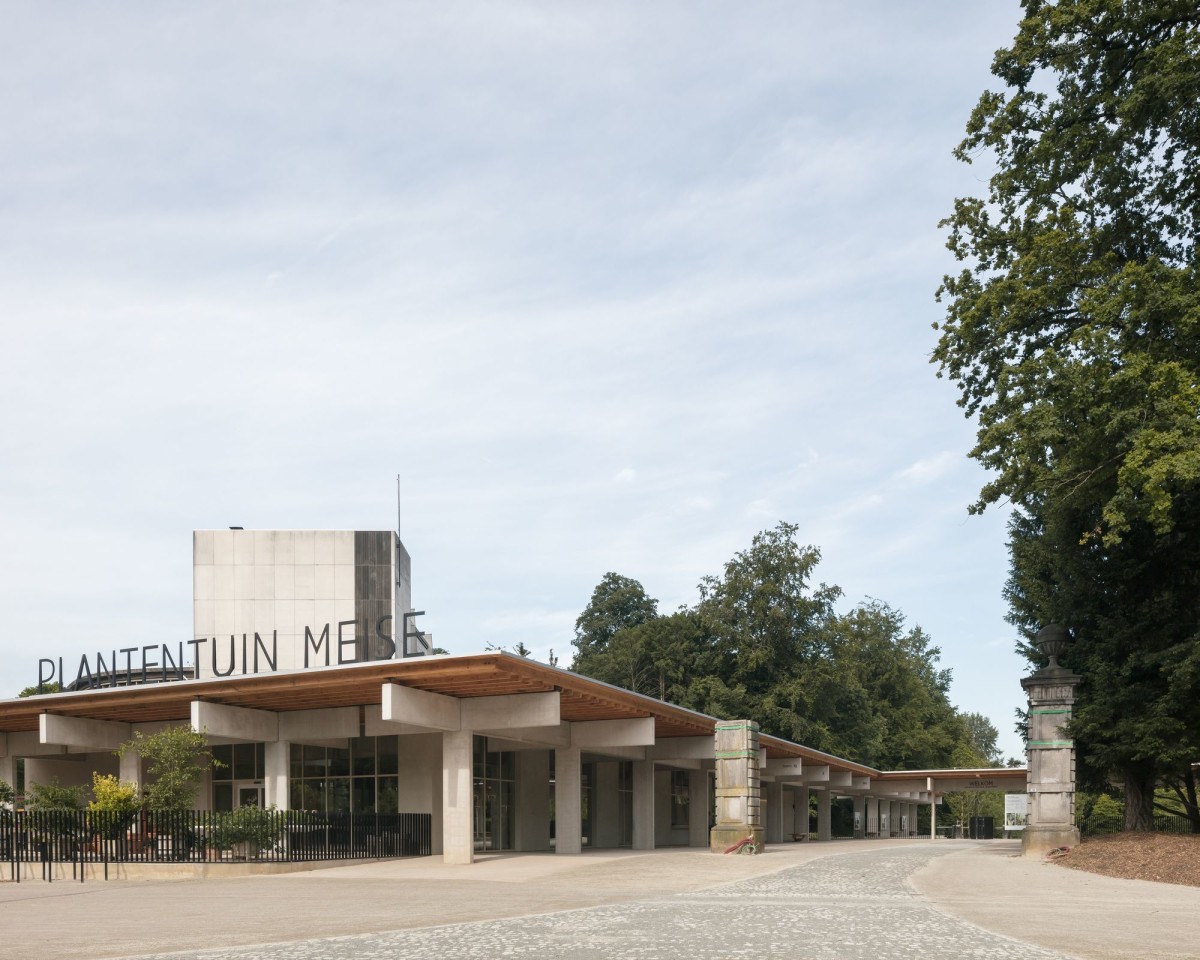 NU architectuuratelier . Reception Buildings Botanical Garden Meise . MEISE Stijn Bollaert afasia (1)