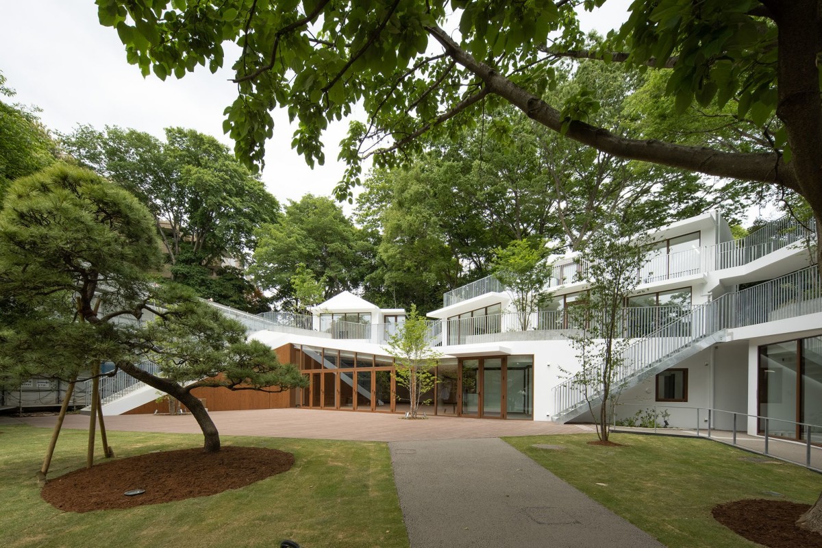 Sou Fujimoto. Institut Français extension . Tokyo afasia (1)