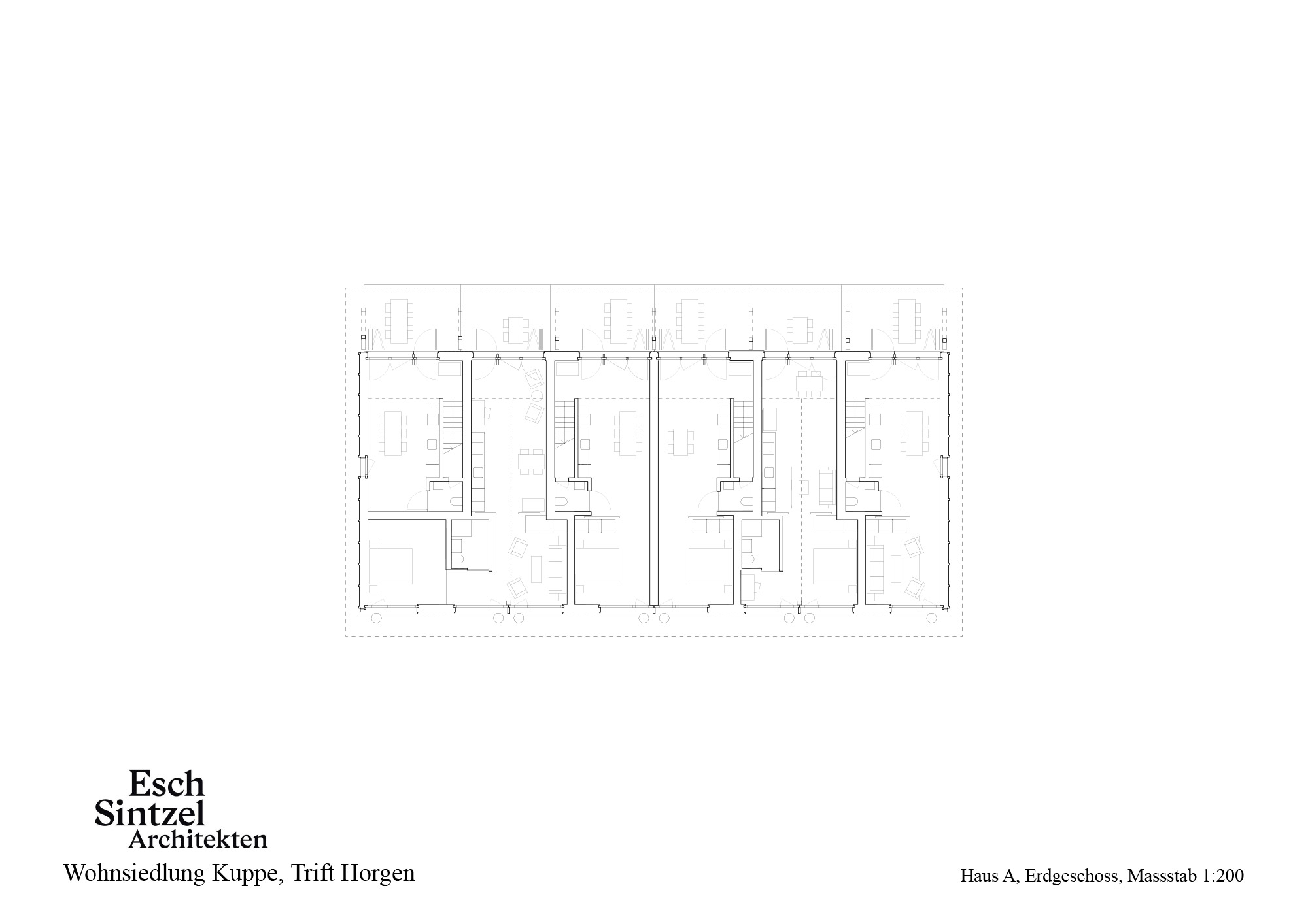 Esch.Sintzel . Housing Estate Kuppe, Trift . Horgen Philip Heckhausen ...