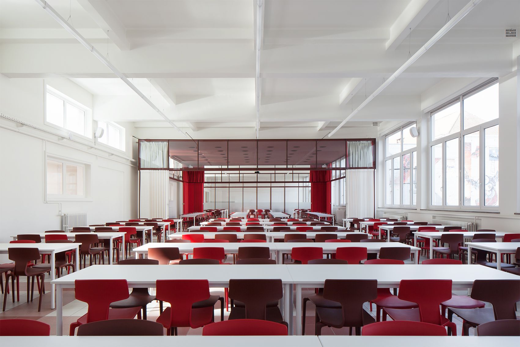 AUX SMI Sint-Maartensinstituut school renovation . Aalst Johnny Umans ...