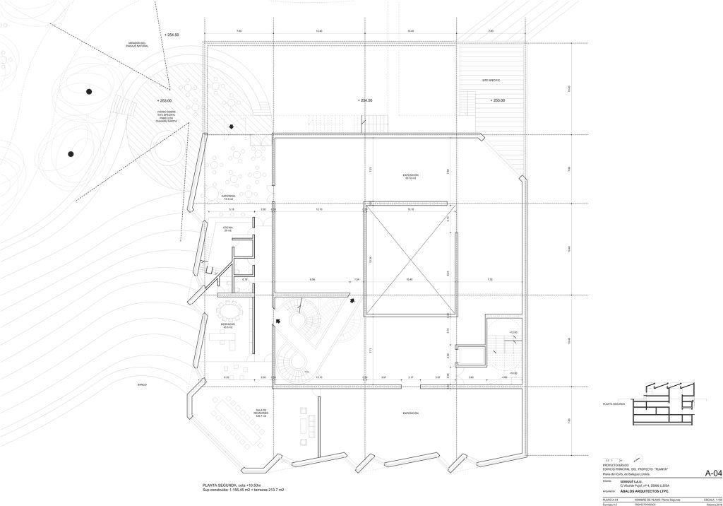 Abalos + Sentkiewicz . PLANTA project for the Sorigué Foundation ...